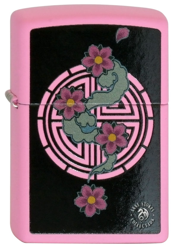 ヨーロッパ直輸入Zippo ジッポー Anne Stokes Flower 60002082