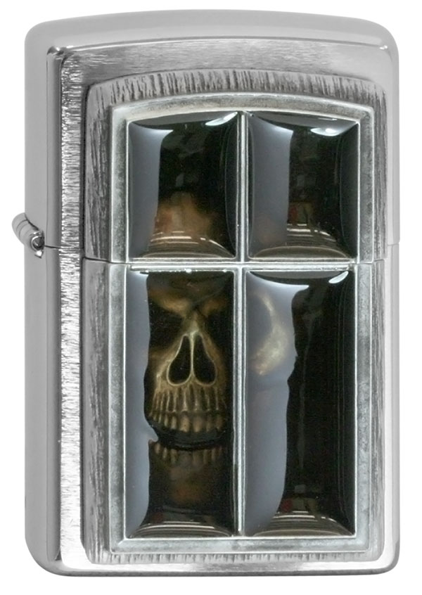 ヨーロッパ直輸入Zippo ジッポー Anne Stokes Window Skull 2005065