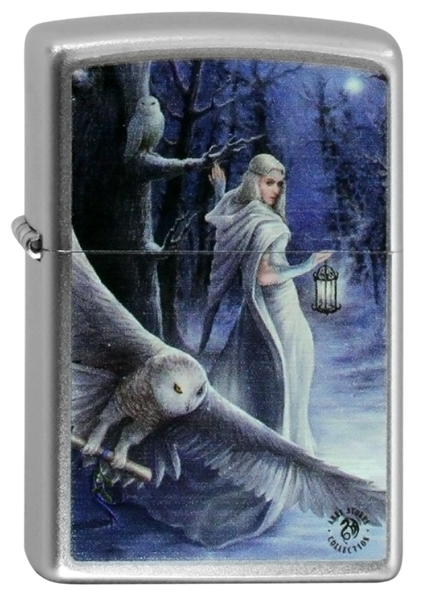 ヨーロッパ直輸入Zippo ジッポー Anne Stokes OWL 60000598
