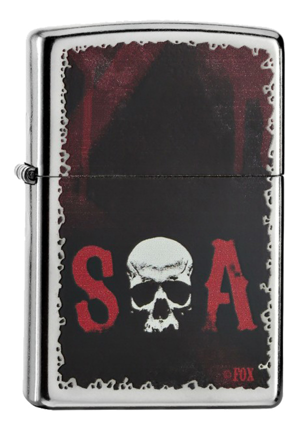ヨーロッパ直輸入Zippo ジッポー Sons of Anarchy  60000428 メール便可