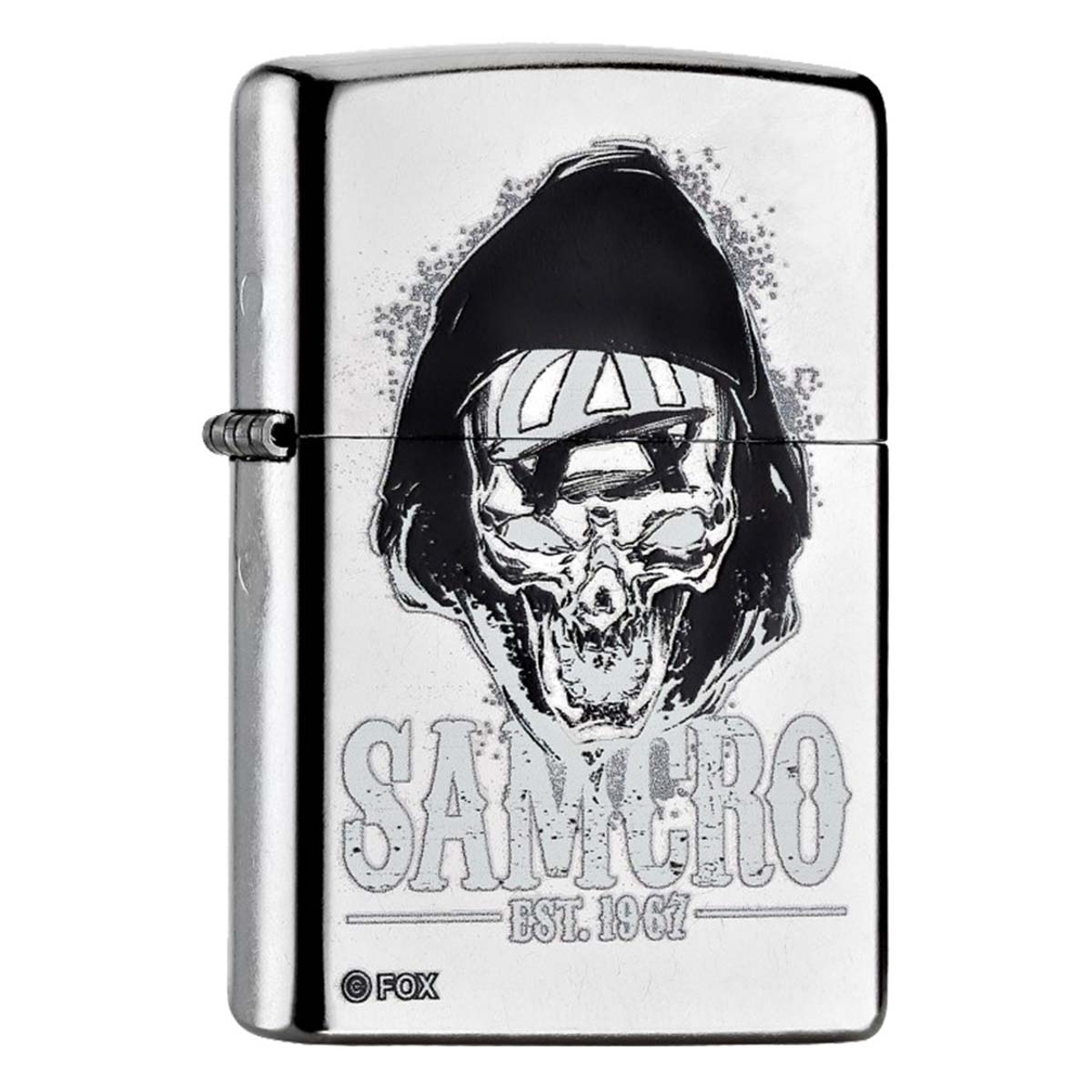 ヨーロッパ直輸入Zippo ジッポー サンズ・オブ・アナーキー アメリカドラマ フォックス FOX Sons of Anarchy プリント加工 60000885 メール便可