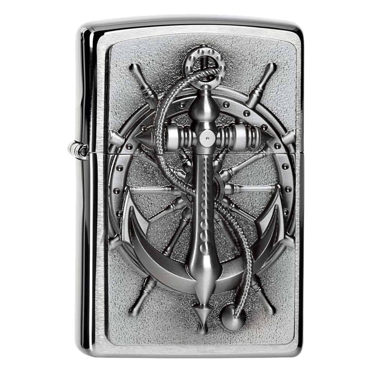 ヨーロッパ直輸入Zippo ジッポー イカリ アンカー Nautic Anchor Emblem  エンブレム貼り 2004290 メール便可