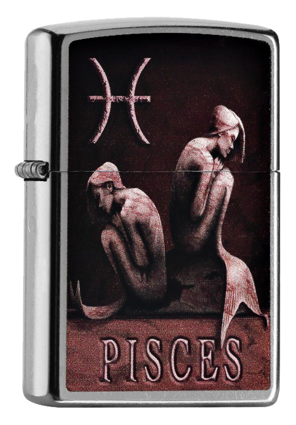 ヨーロッパ直輸入Zippo ジッポー Zodiac Pisces 魚座 60000928