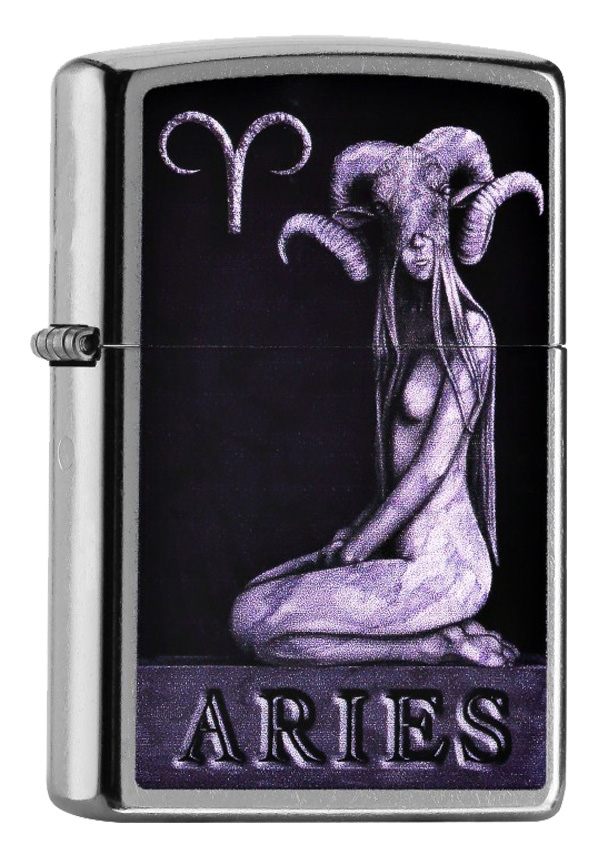 ヨーロッパ直輸入Zippo ジッポー Zodiac Aries 牡羊座 60000978
