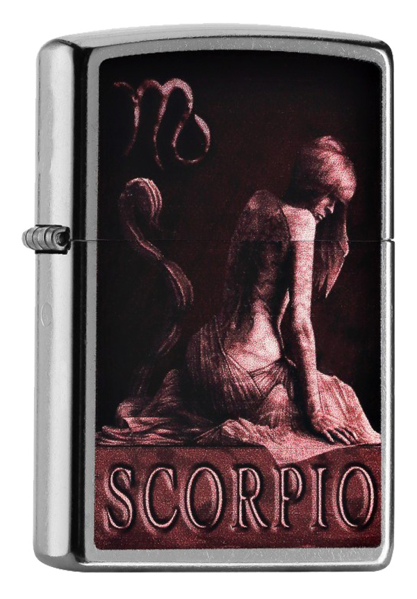 ヨーロッパ直輸入Zippo ジッポー Zodiac Scorpio 蠍座 60000929