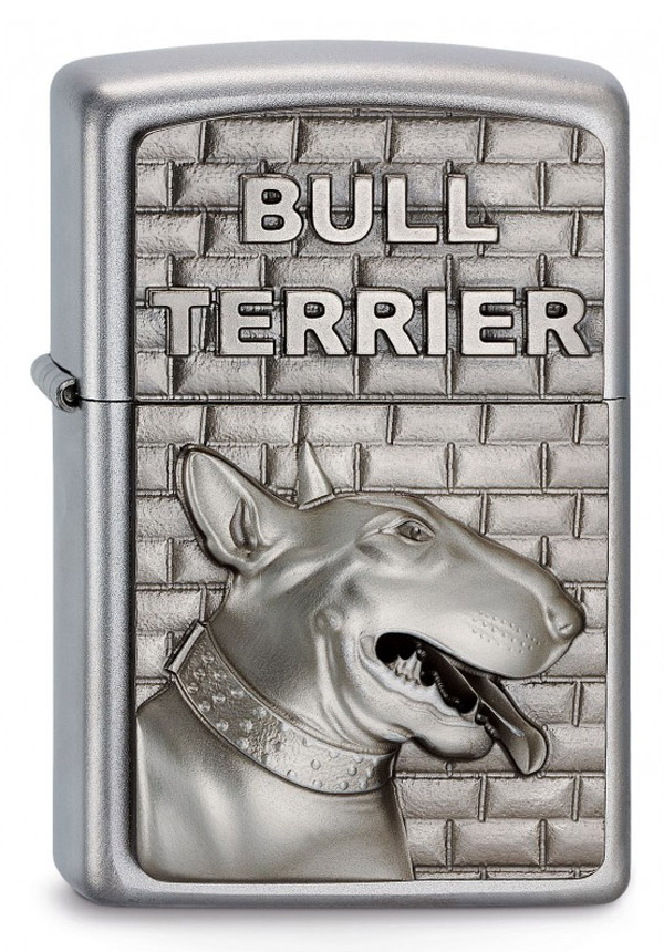 ヨーロッパ直輸入Zippo ジッポー Bull Terrier Emblem 2003544