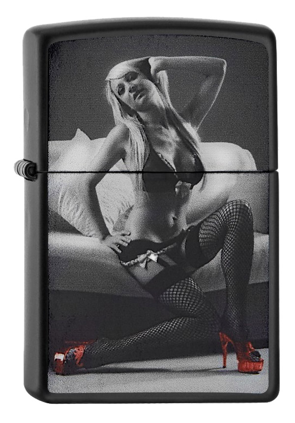 ヨーロッパ直輸入Zippo ジッポー RED Shoe girl 60002010