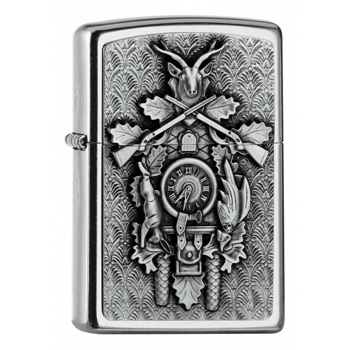 ヨーロッパ直輸入Zippo ジッポー 鳩時計 Kuckucksuhr Emblem エンブレム貼り 2006511 メール便可
