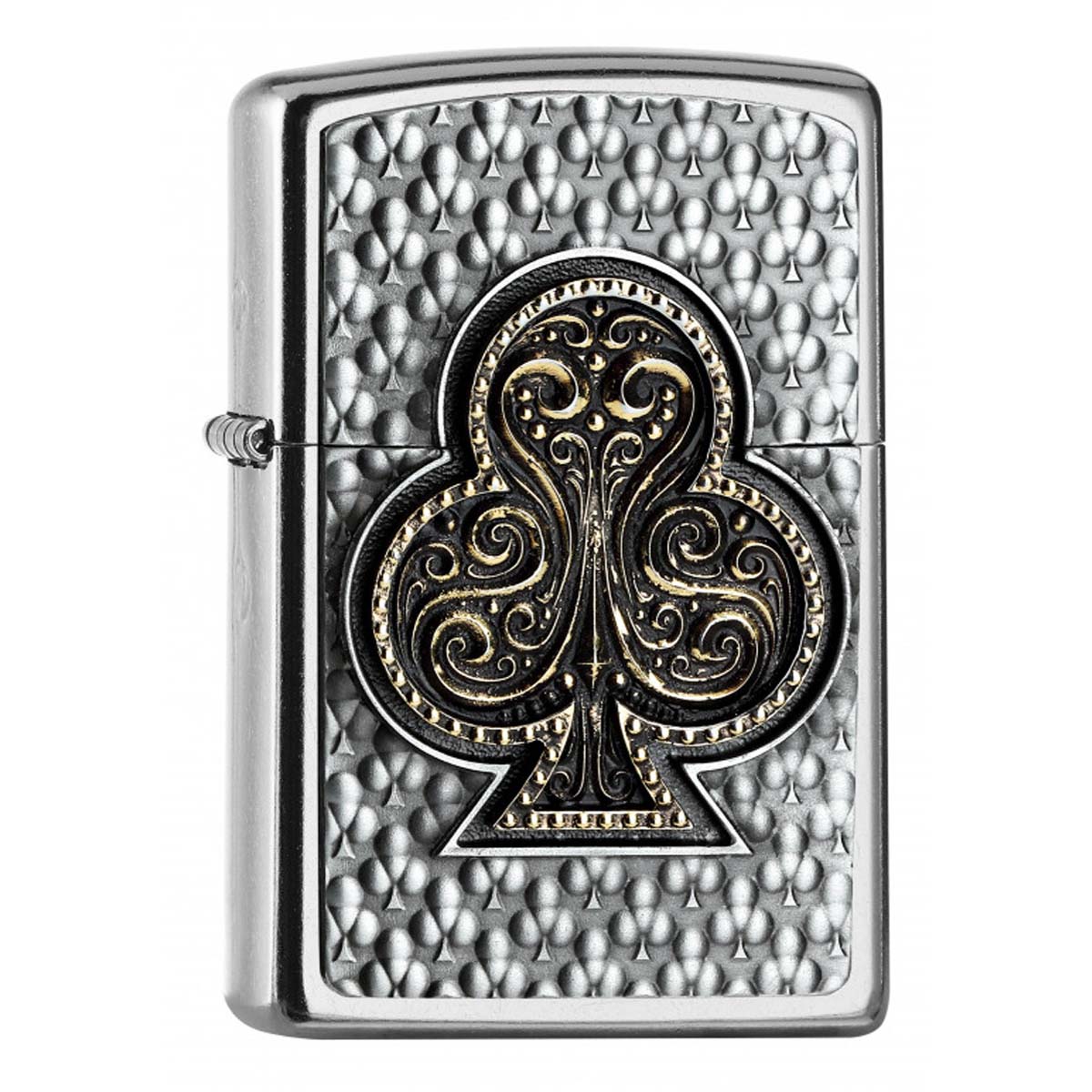 ヨーロッパ直輸入Zippo ジッポー クローバー トランプ Kreuz Emblem 3D エンブレム貼り 2006482