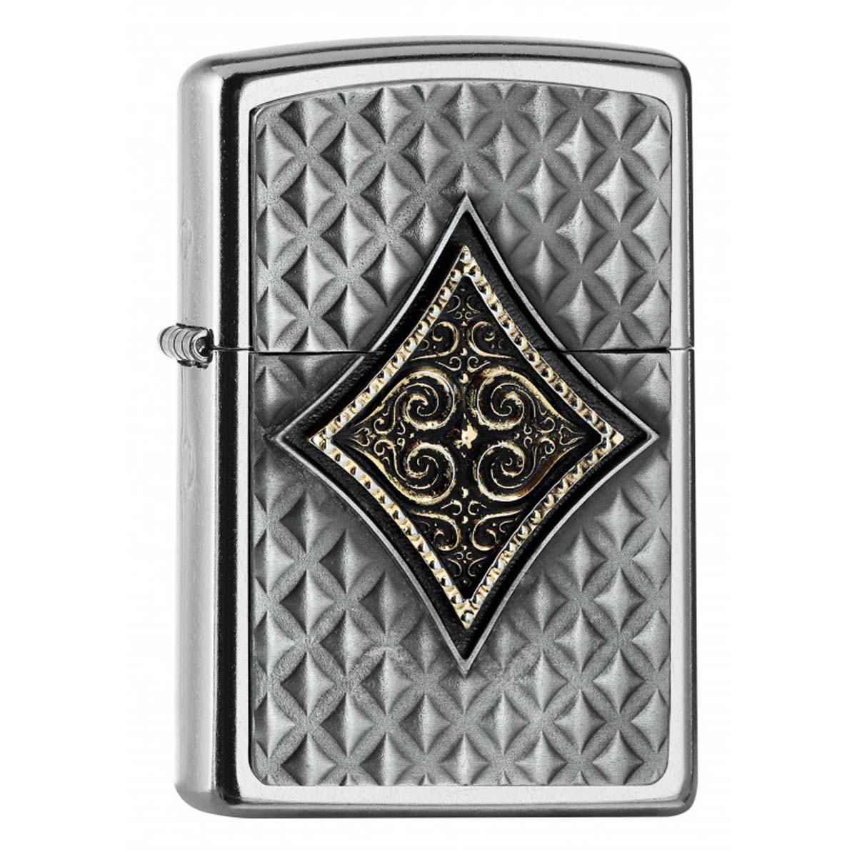 ヨーロッパ直輸入Zippo ジッポー ダイヤ トランプ Karo Emblem 3D エンブレム貼り 2006481