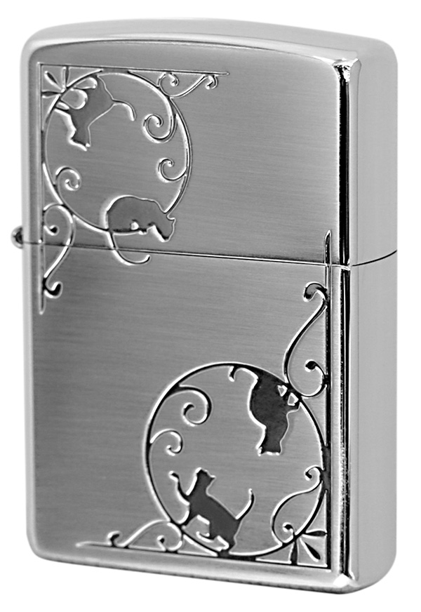 Zippo ジッポー キャットリング SV（1201S516）