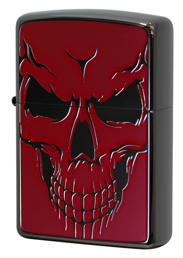 Zippo ジッポー ダブルスカル RD（1201S488） メール便可