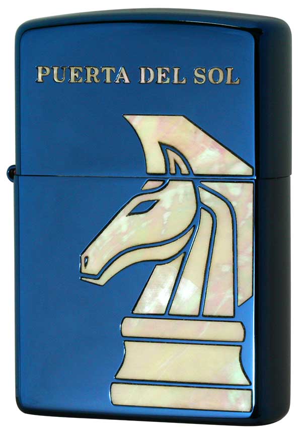 Zippo ジッポー PUERTA DEL SOL プエルタデルソル シェルナイト BL PU ZP0002
