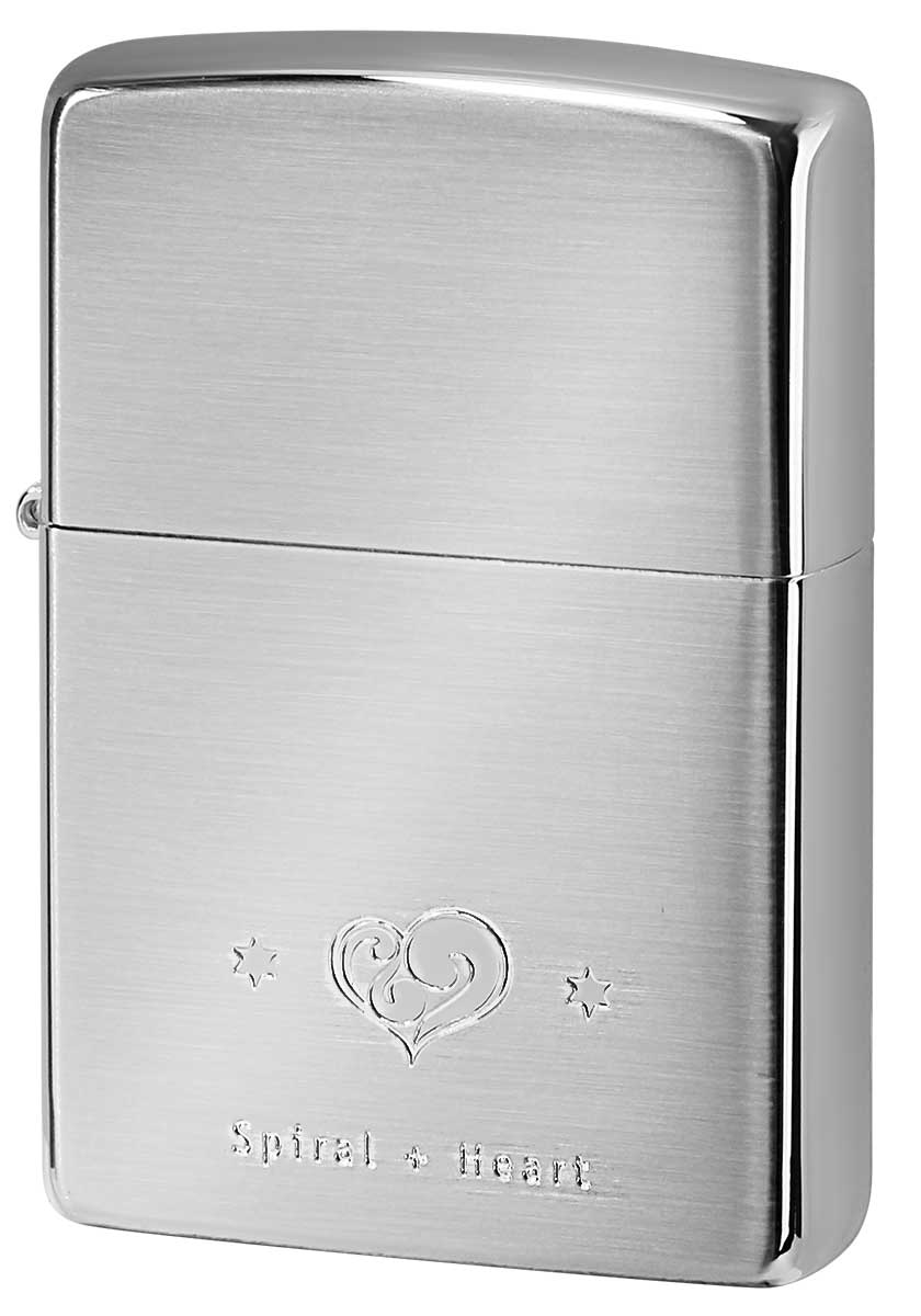 Zippo ジッポー Spiral Heart Charm スパイラルハート チャーム 1201S808 メール便可