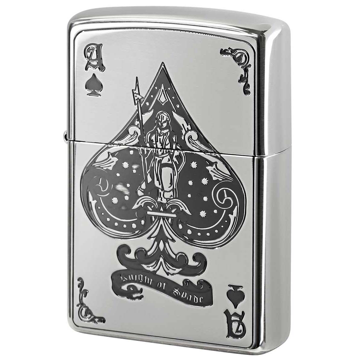 Zippo ジッポー デビル トランプ スペード シルバー Devil Trump 1201S285