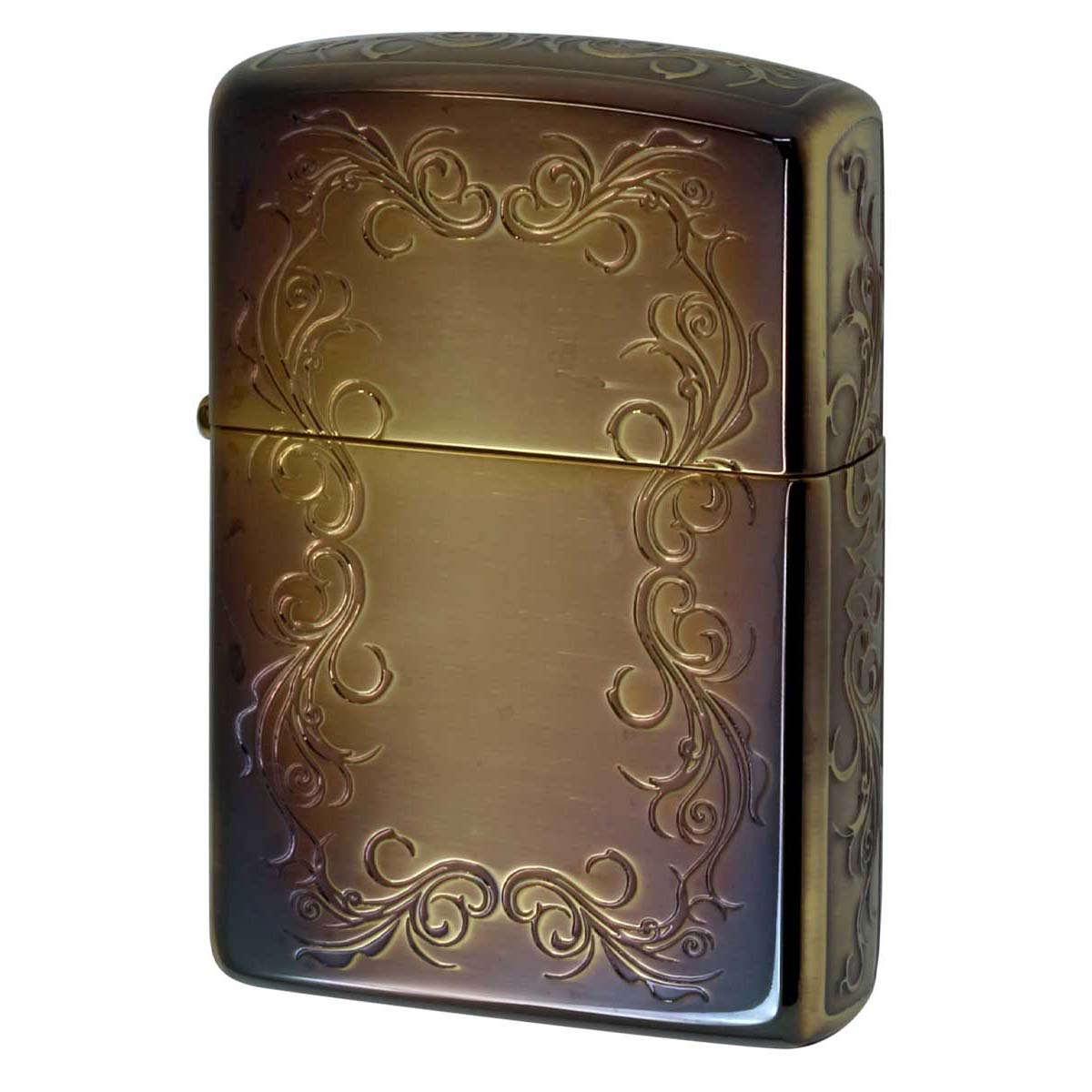 Zippo ジッポー アーマー 5面 アラベスク 唐草 アンテーク風 ブラス ARMOR 5F ARABESQUE BS 1201S874