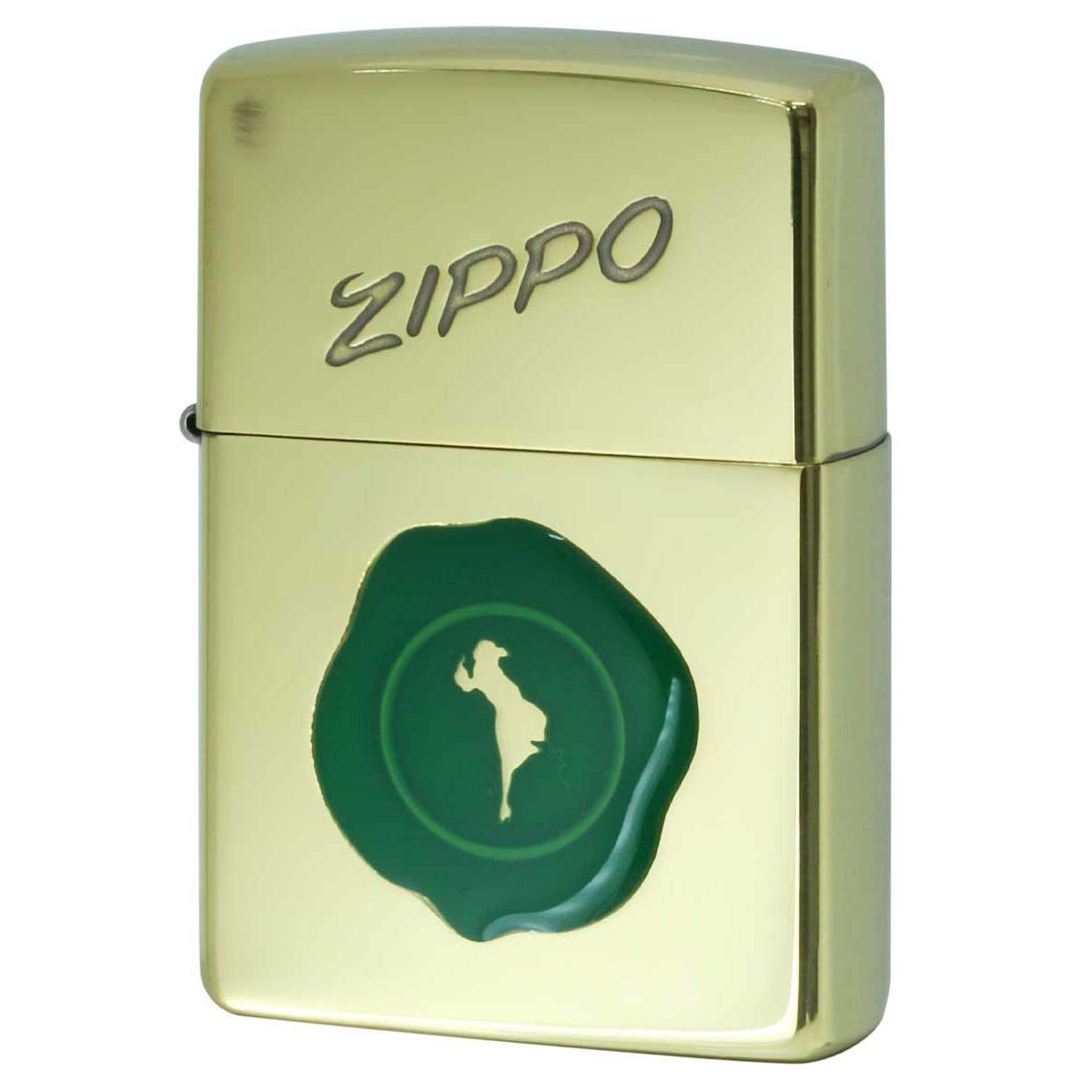 Zippo ジッポー シーリングスタンプ ウインディ ガール ブラス グリーンスタンプ Sealing Stamp Girl BS GR 1201S859