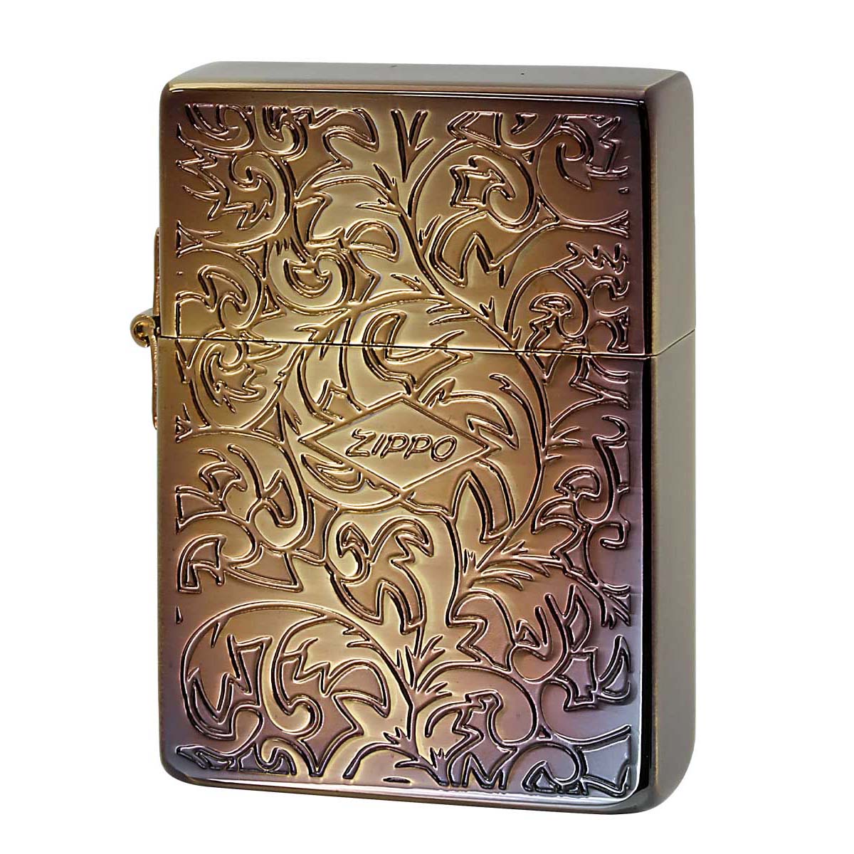 Zippo ジッポー 1935レプリカ アラベスク 唐草 金メッキいぶし 1201S847