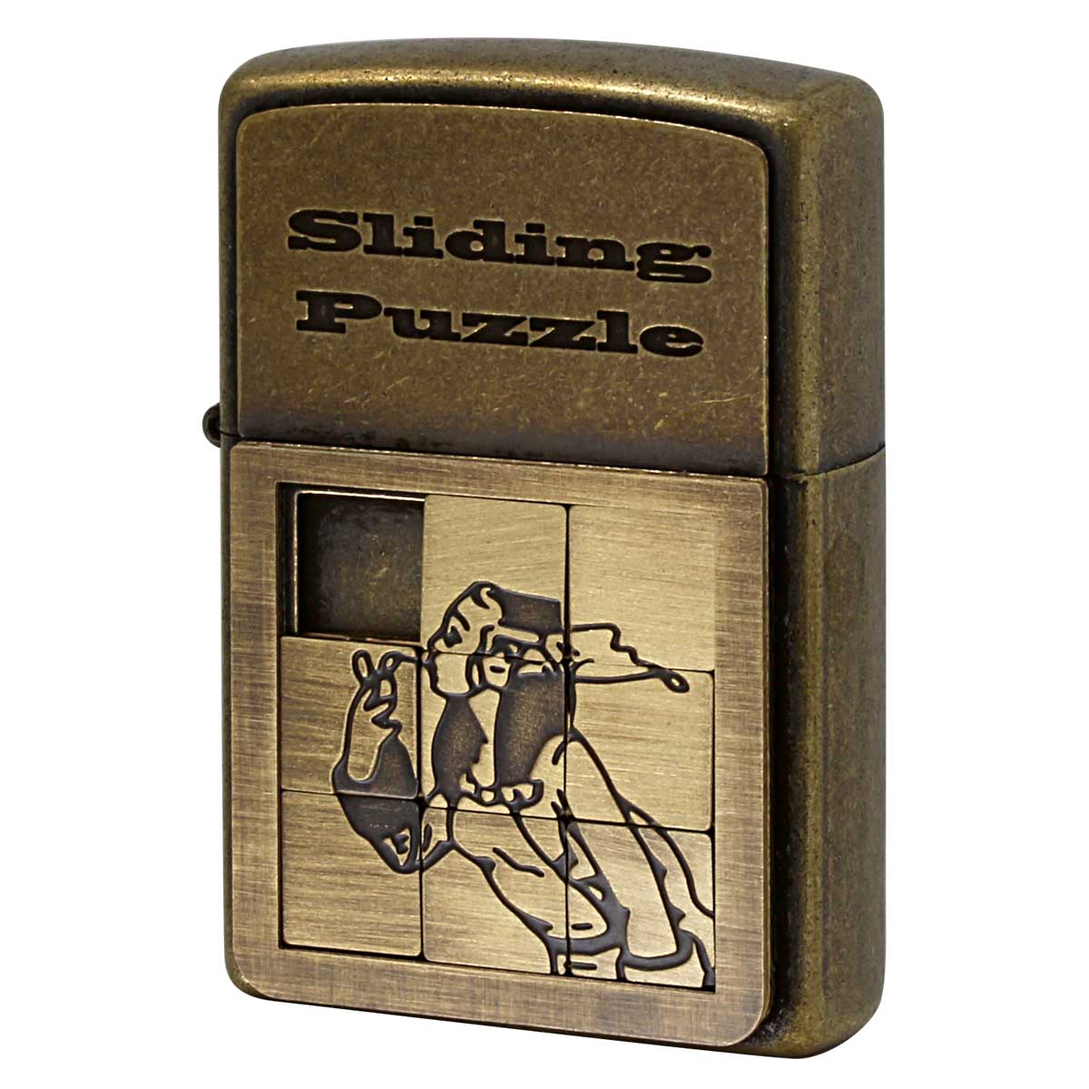 Zippo ジッポー メタル パズル ウインディ ガール Windy METAL PUZZLE GIRL ブラス BR 1201S910