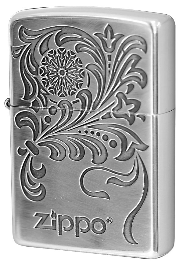 Zippo ジッポー Arabesque SW 唐草両面#2 メール便可