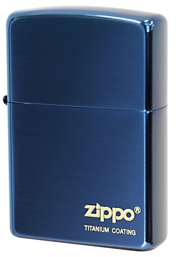 Zippo ジッポー Titanium Coating THB（ブルー） メール便可