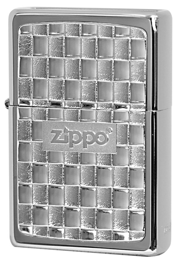 Zippo ジッポー BottomzUp #382 銀チタン 15-1