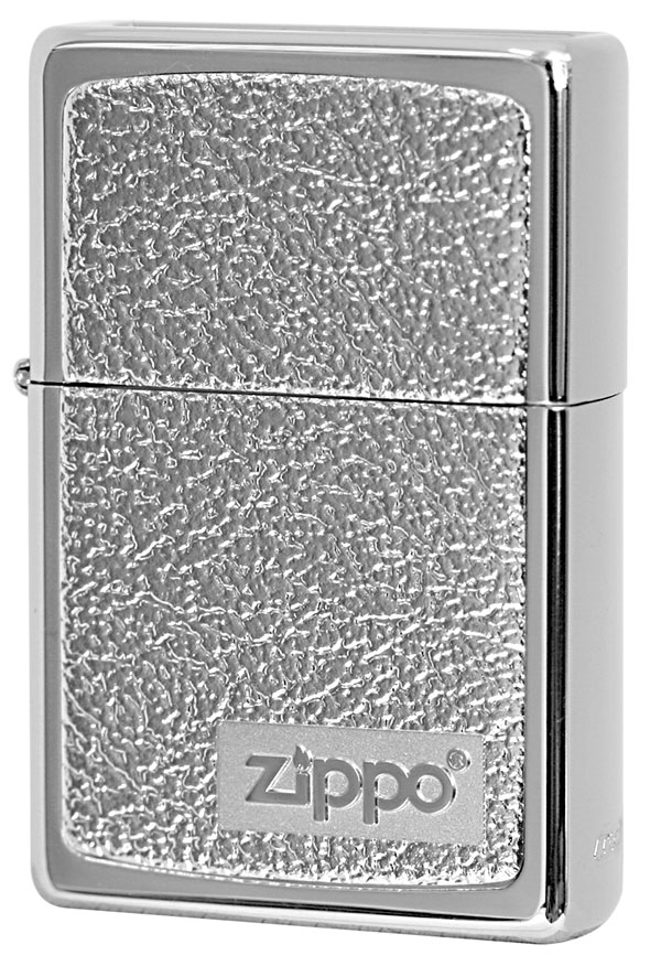 Zippo ジッポー BottomzUp #382 銀チタン 15-6
