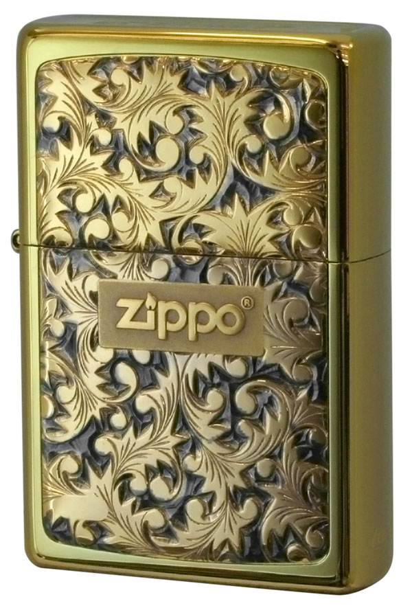 Zippo ジッポー BottomzUp #382 金チタン ＃K-2