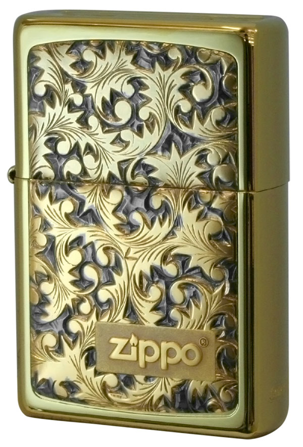Zippo ジッポー BottomzUp #382 金チタン ＃K-3