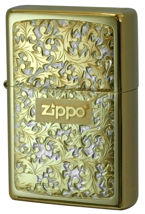 Zippo ジッポー BottomzUp #382 金チタン ＃K-7
