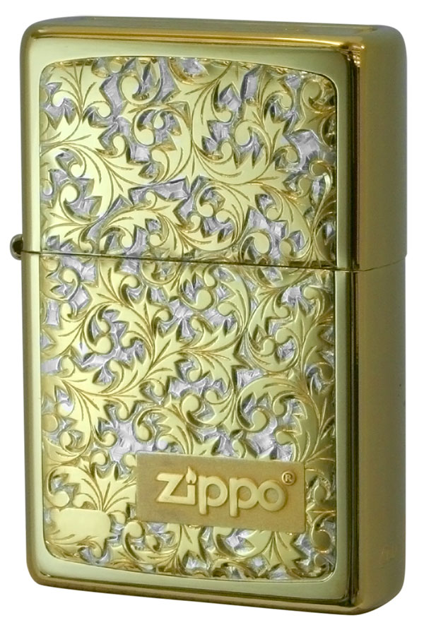 Zippo ジッポー BottomzUp #382 金チタン ＃K-8