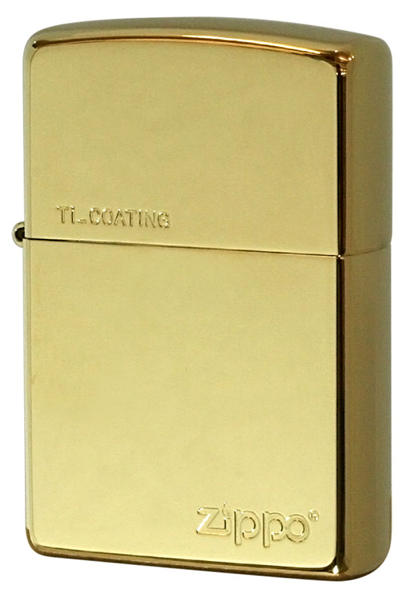 Zippo ジッポー 金チタン ＃A メール便可