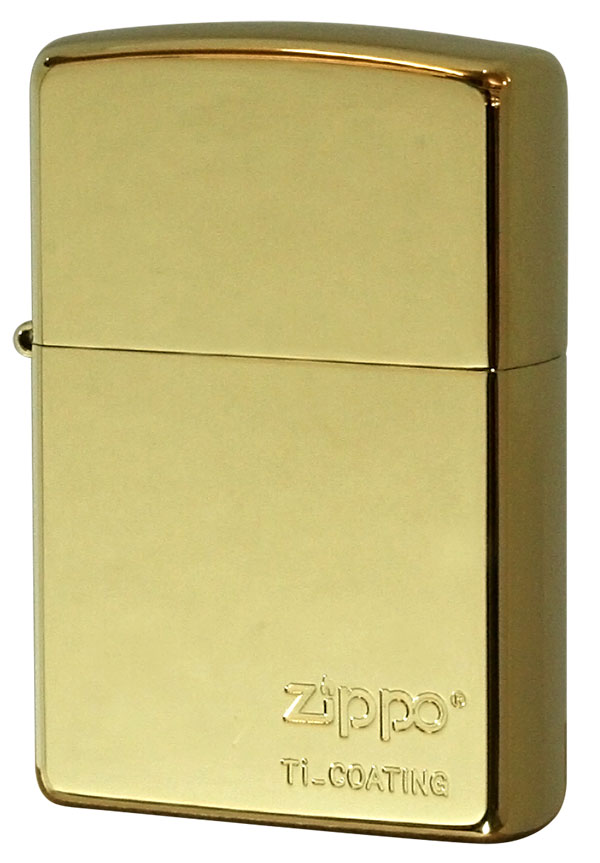 Zippo ジッポー 金チタン ＃E メール便可