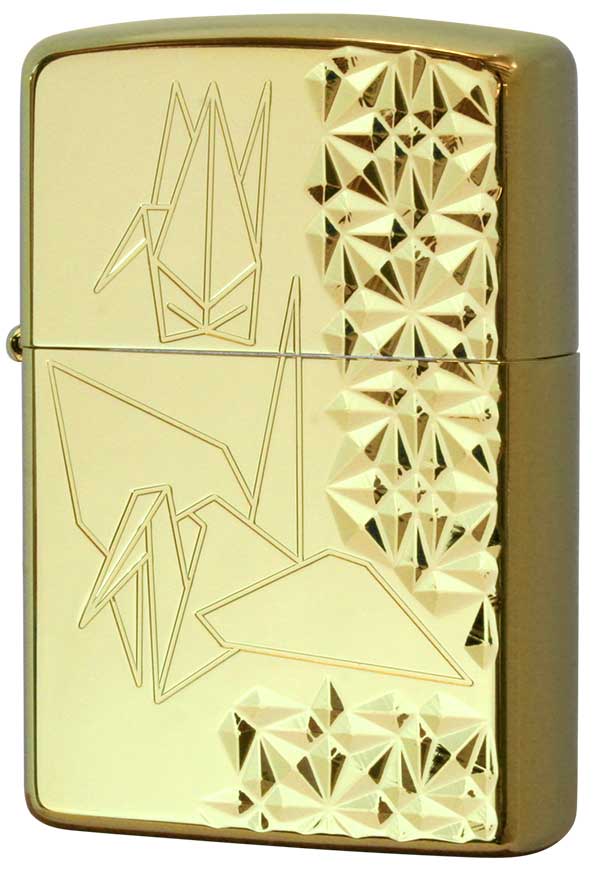 Zippo ジッポー 金チタンZ Japan classic of engrave ＃2 メール便可