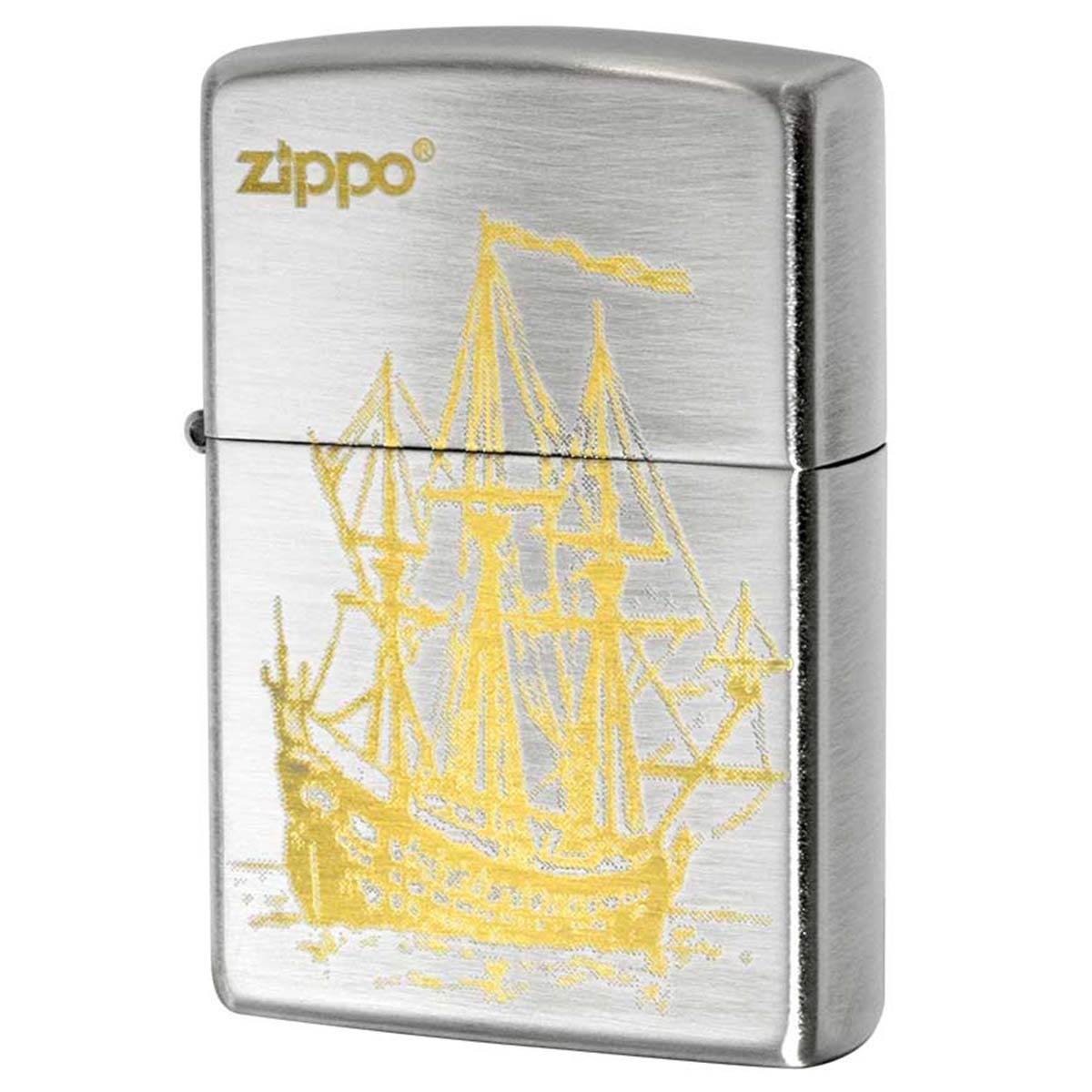 Zippo ジッポー 帆船 ハンセン ニッケルサテン ＃NS メール便可