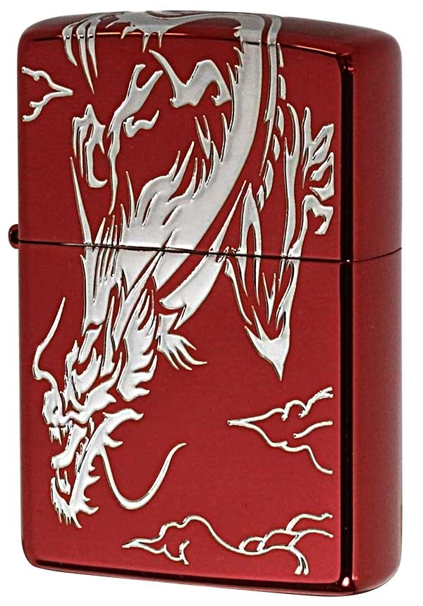 Zippo ジッポー 龍虎シリーズ ＃S3面リュウ メール便可