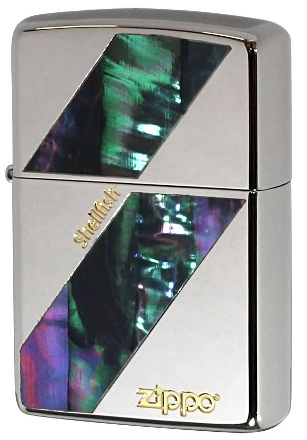 Zippo ジッポー Shellish Desgin 貝貼り N＃D
