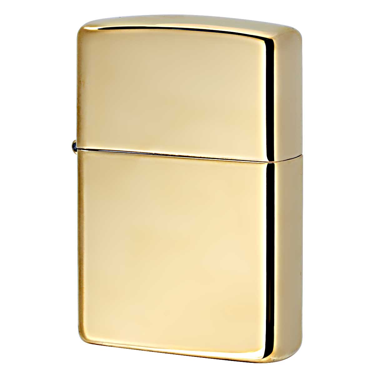 Zippo ジッポー 無地 真鍮無垢 ブラス 鏡面 ハイポリッシュブラス High Polish Brass No.254 刻印無し メール便可