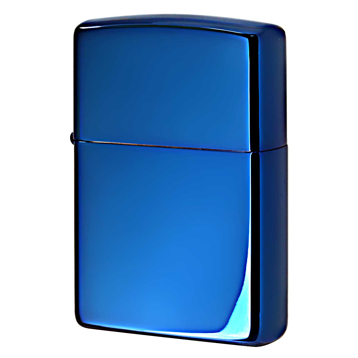 Zippo ジッポー サファイア 無地 青 ブルー 鏡面 ポリッシュ High Polish Blue No.20446 メール便可