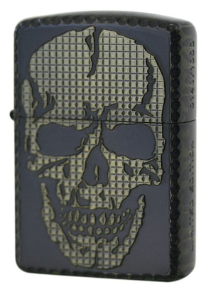 Zippo ジッポー SKULL STUDS （D)Darkness