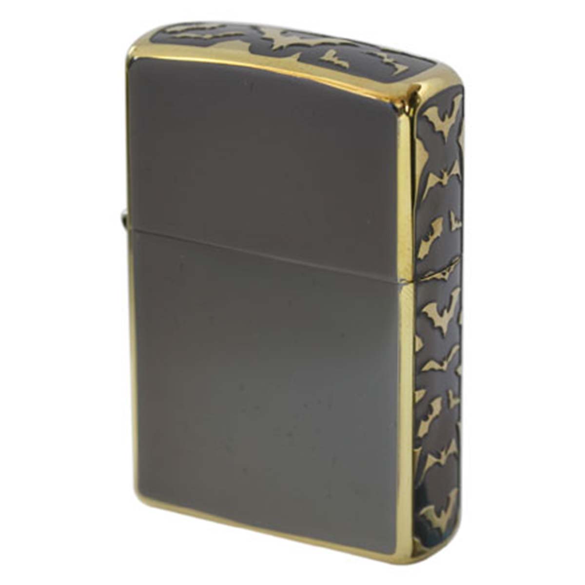 Zippo ジッポー コウモリ BATS 3面サイドデザイン ガンメタル ブラス 3E-BATS A メール便可