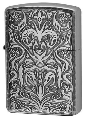 Zippo ジッポー Antique Floral （B）アンティークSv