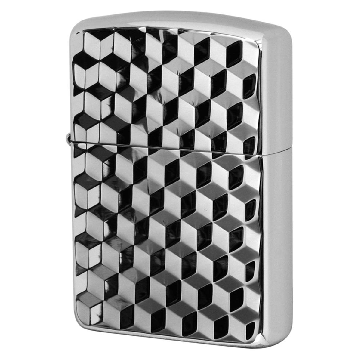 Zippo ジッポー アーマー ハニーコンボ プラチナコーティング 両面加工 ARMOR HONEY COMB PT