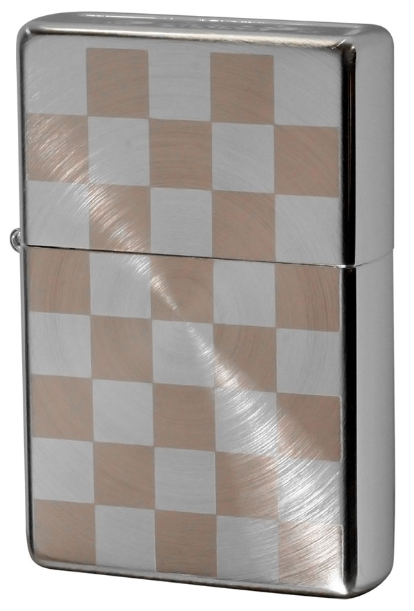 Zippo ジッポー ボトムズアップスピンチェック Bottomz Up SPIN CHECK RP＆SV C メール便可