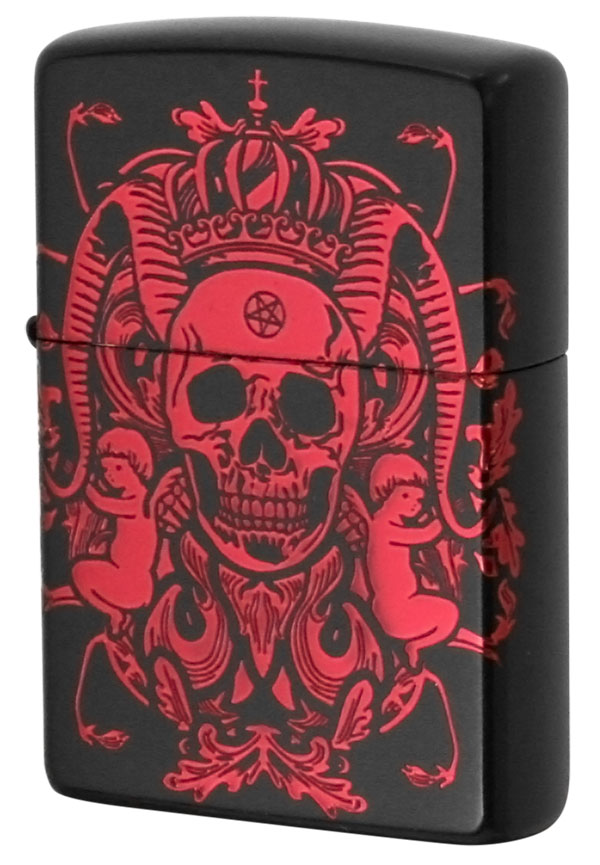 Zippo ジッポー LUCIFER BM＆Ion Red