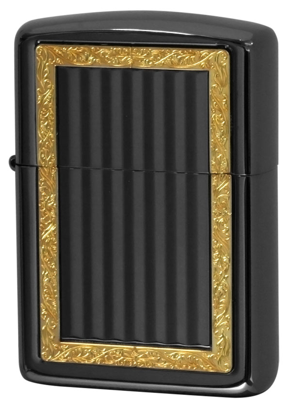 Zippo ジッポー GPフレーム （C）ネオブラック