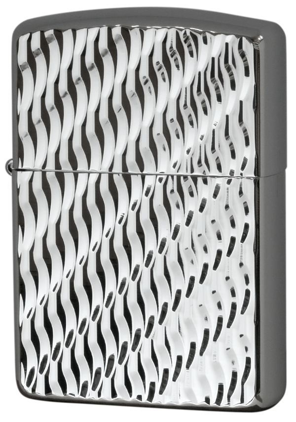 Zippo ジッポー Diagonal Wave PT メール便可