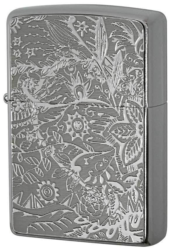 Zippo ジッポー Metal Plate 真鍮板メタルプレート 2MP-ボタニカル メール便可