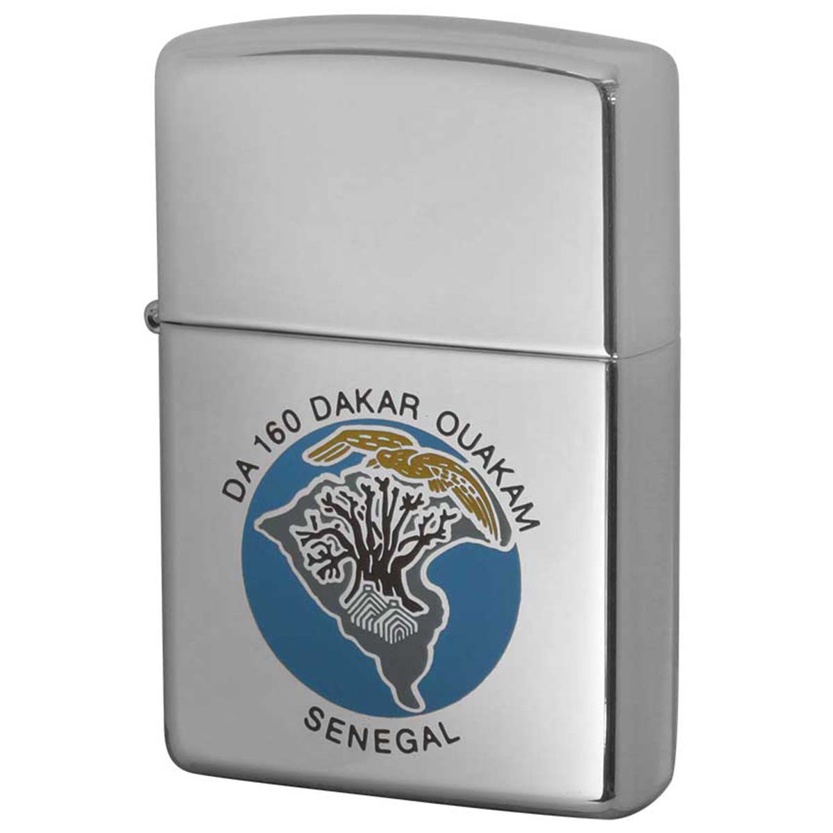 Zippo ジッポー 絶版・1998年製造 フランス軍 ARMED FORCES 60個限定 SENEGAL FRENCH 10 メール便可