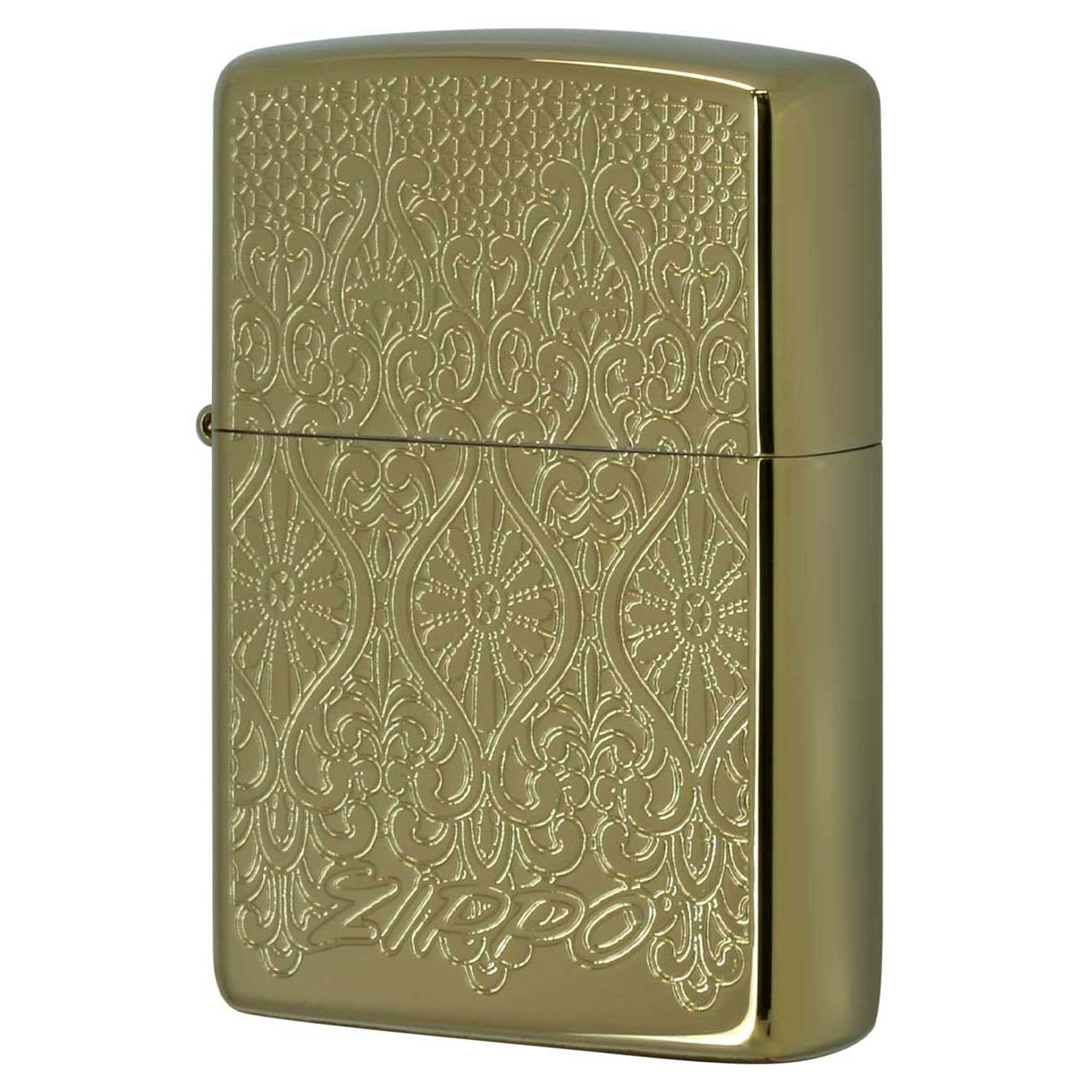 Zippo ジッポー ヨーロピアン レース ゴールド European Lace Titanium Coating Gold